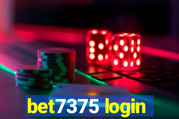 bet7375 login